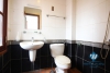 Unfurnished 4 bedrooms house with garage for rent in Xuan Dieu st, Tay Ho area.
